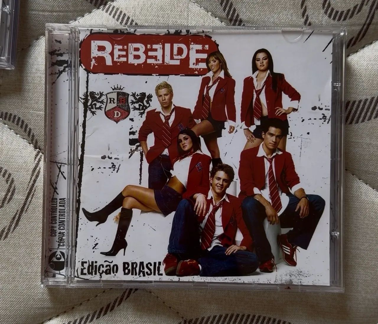 CD RBD - REBELDE EDIÇÃO BRASIL DA ÉPOCA