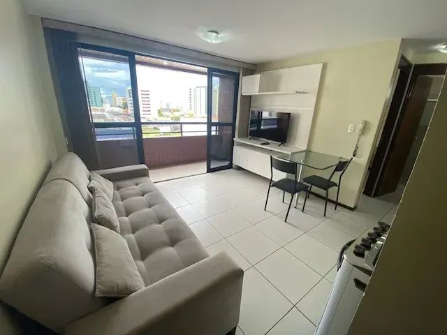 Apto Mobiliado, 1 quarto no Cabo Branco - próx. ao mar