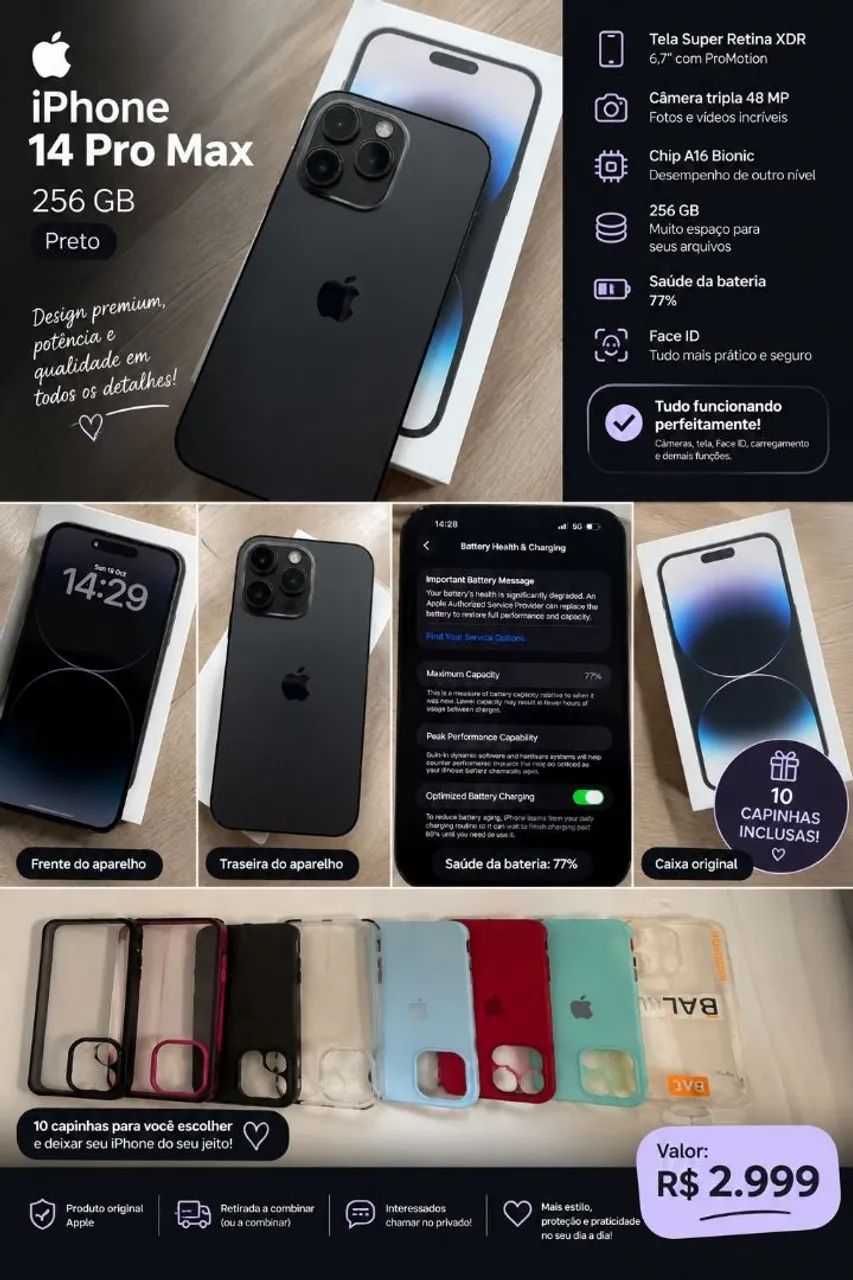 Iphone 14 pro max!