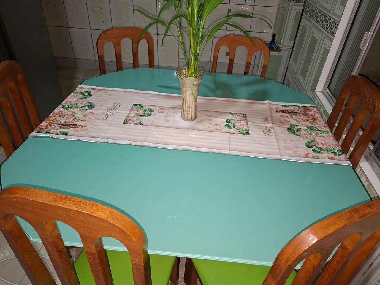 Mesa De Jantar De Vidro  - Foto 5