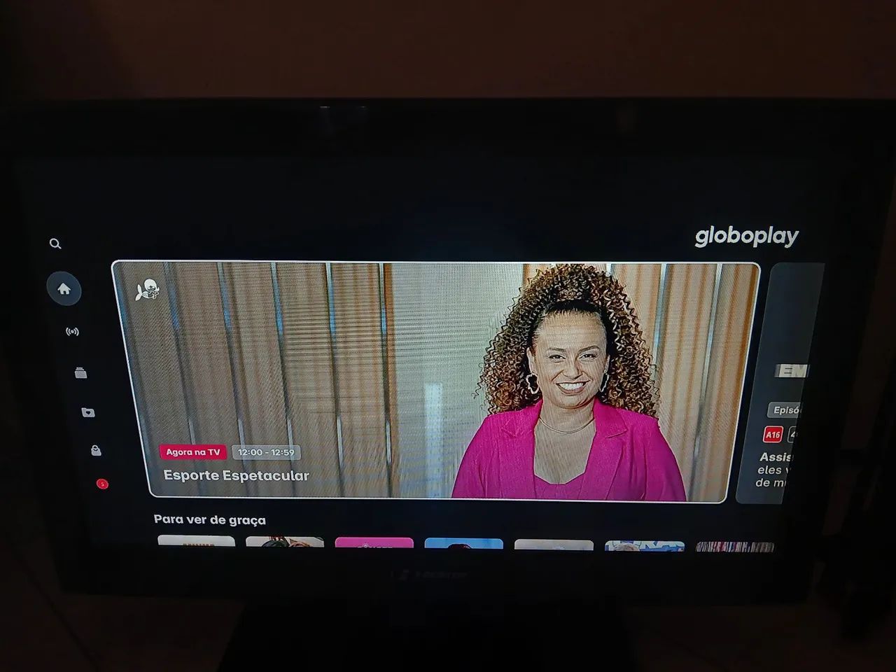 Vendo TV com faire Steck R$ 350,00 - Foto 4