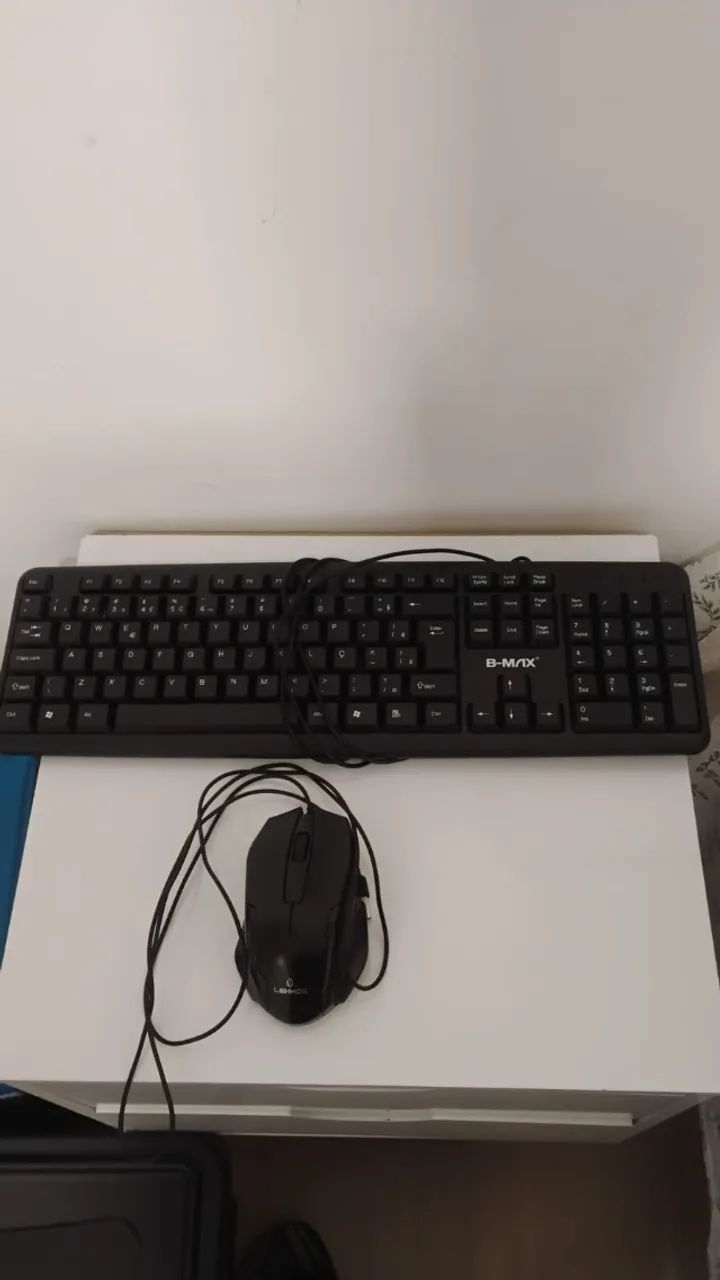 Teclado e mouse 