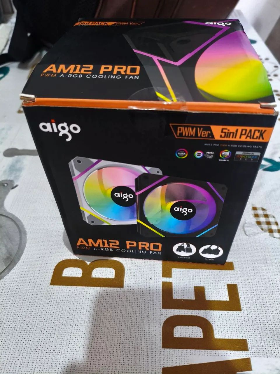 Kit 5 fans AM12 PRO AIGO