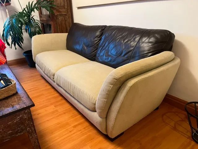SOFA 3 LUGARES 2,20 x 0,90 - RETIRAR NO RJ - Foto 4