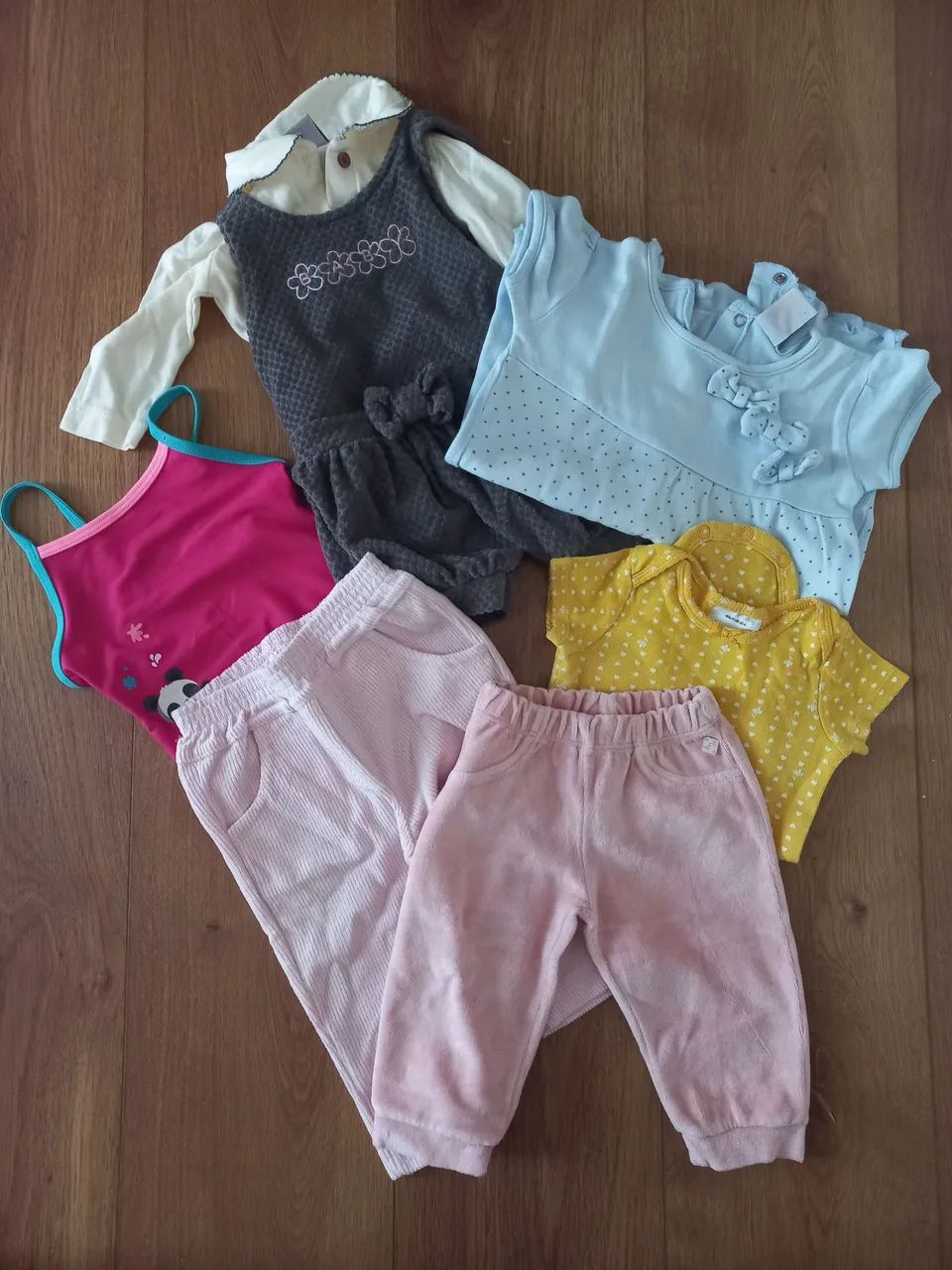Lote Roupa Bebê Menina