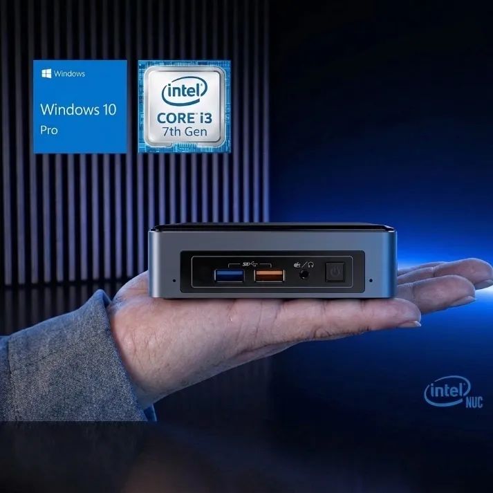 Mini Pc Intel Nuc7i3bnk I3-7100u 8gb Ssd 256gb + Win 11 Pro