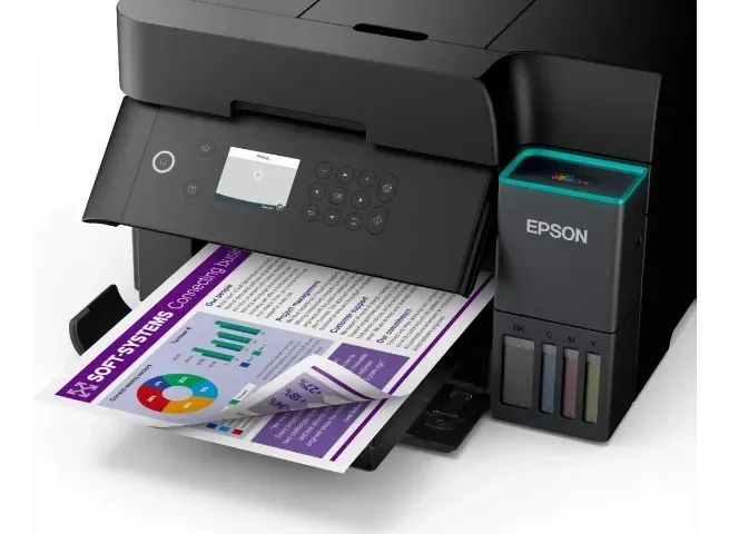 Epson L6370 Impressora Multifuncional Ecotank Bivolt ADF  - Foto 2