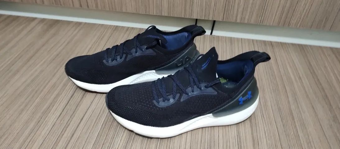 Tênis Corrida Under Armour Charged Quicker Tam.42 Usado Favor Ler Descrição - Foto 2