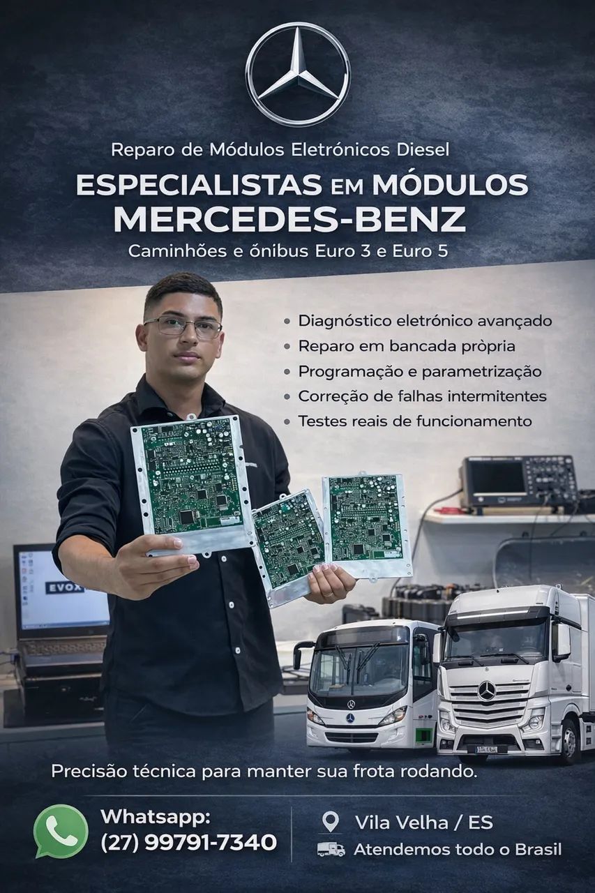 Conserto de módulos, painéis e bombas de Arla - Foto 5