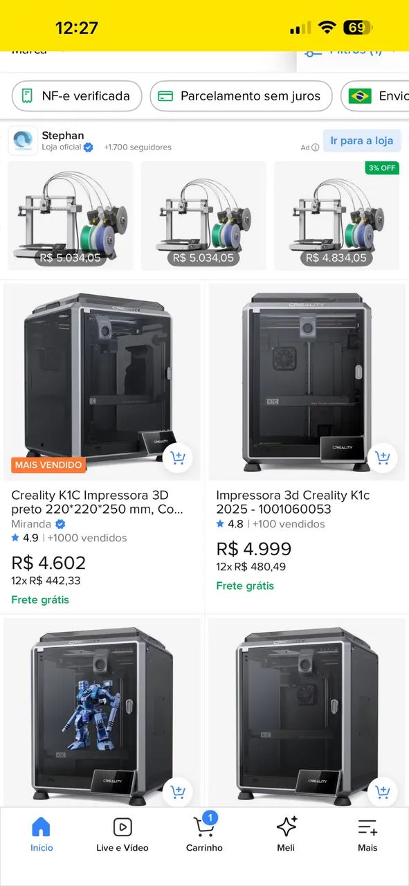 Impressora 3D  - Foto 3
