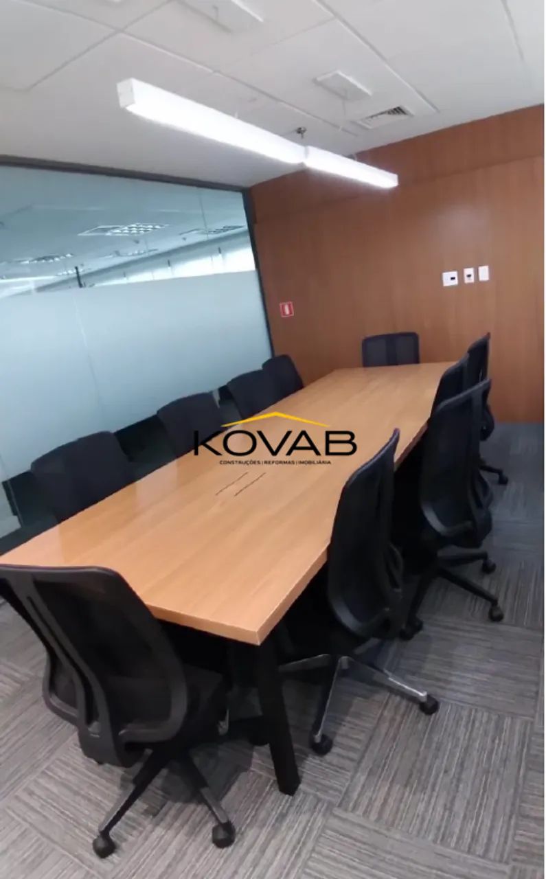 Locação Comercial: Escritório Mobiliado na Vila Olímpia  280m² - Foto 3