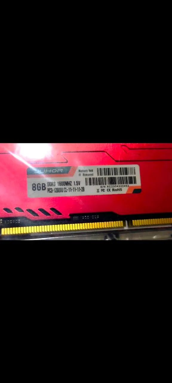 MEMÓRIA RAM 8GB DDR3 - PC3 12800U - Foto 2