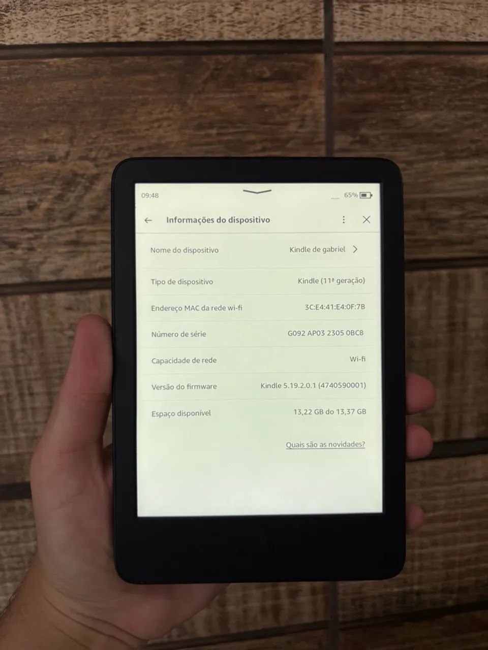 KINDLE 11 GERAÇÃO 16 GB - Foto 3