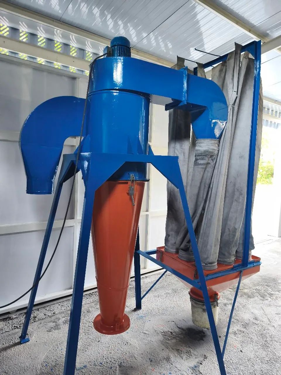 Exaustor para pintura eletrostática 