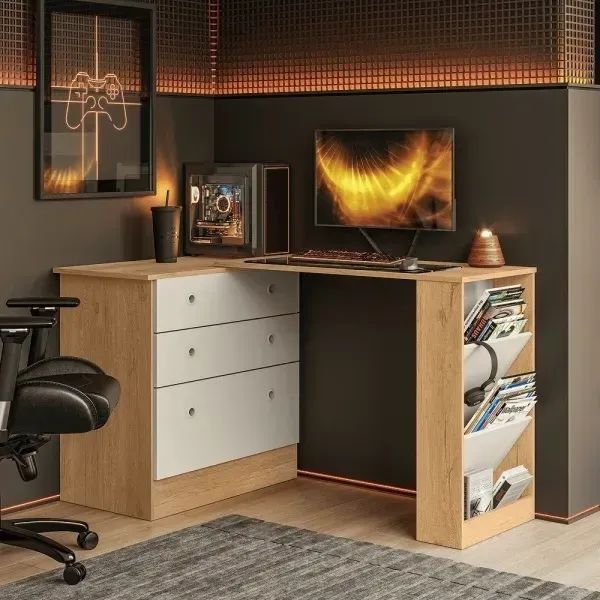 COMODA COM MESA GIRATORIA - Foto 4