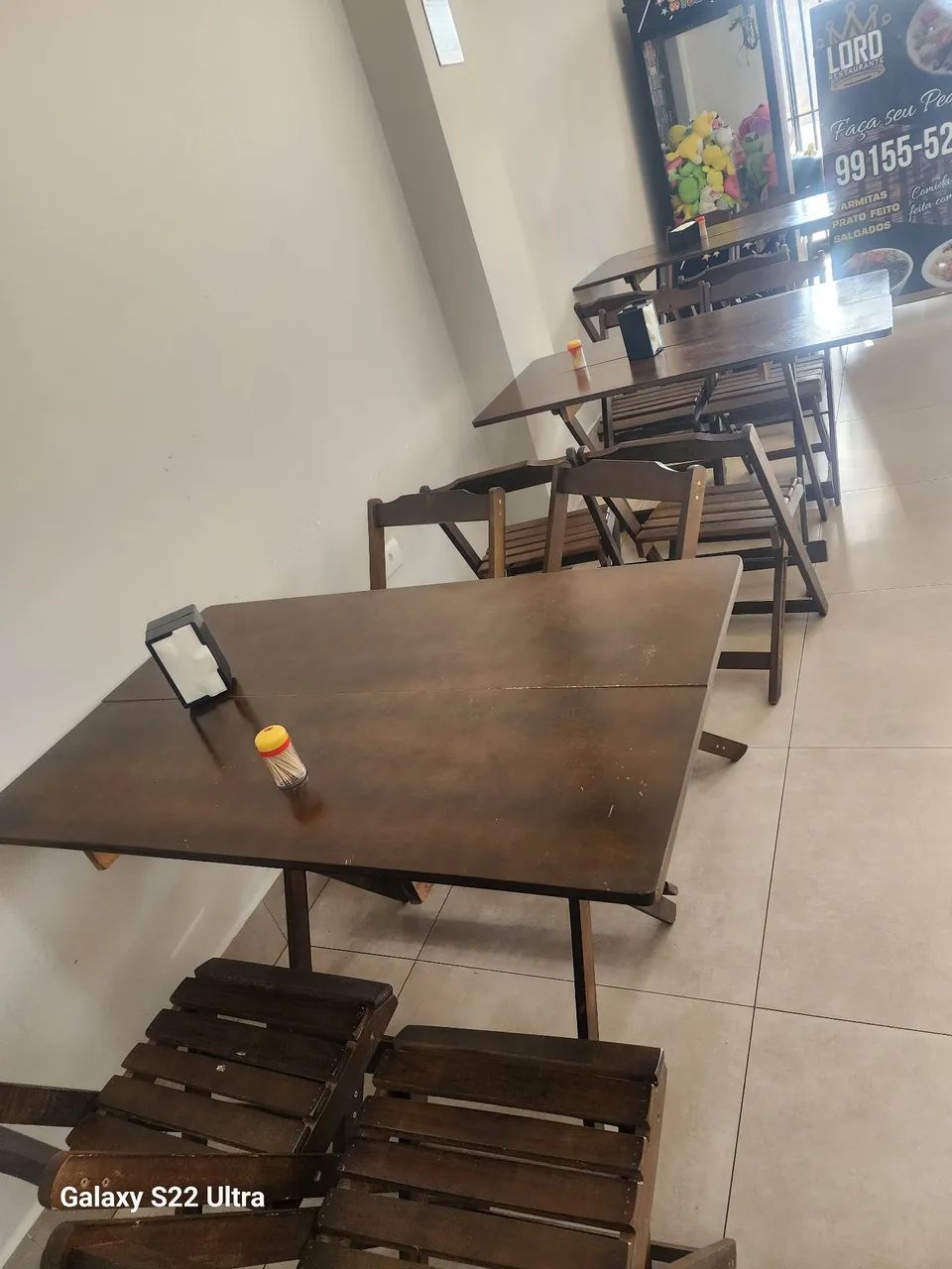 Jogo de  mesa e cadeira restaurante bar comércio  - Foto 3