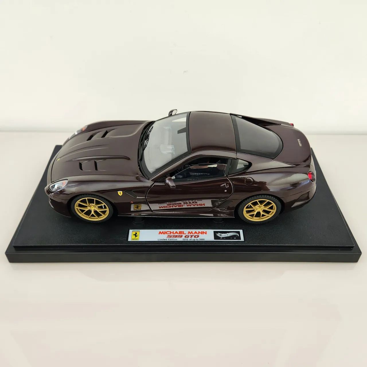 Ferrari 599 GTO 1:18 Hot Wheels Elite Michael Mann (#0212/5000