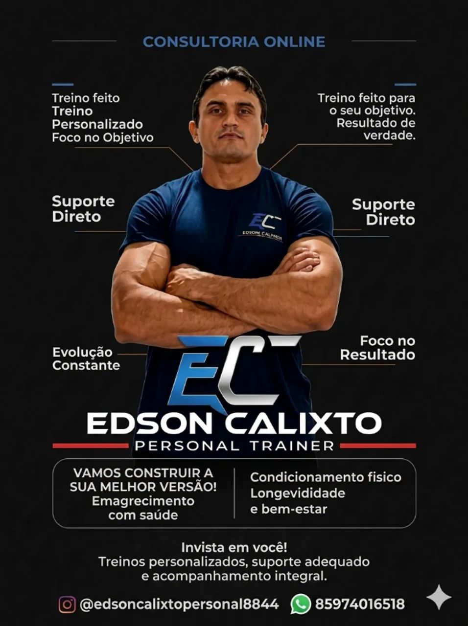 Personal Trainer Online e Presencial - Horizonte e Pacajus
