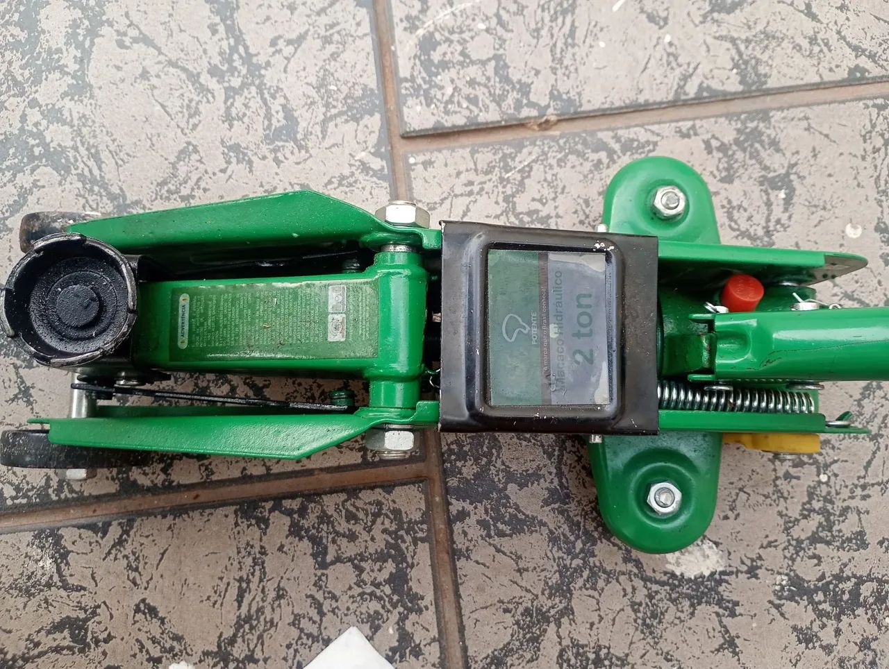 Macaco hidráulico jacare 2tonelada para carro