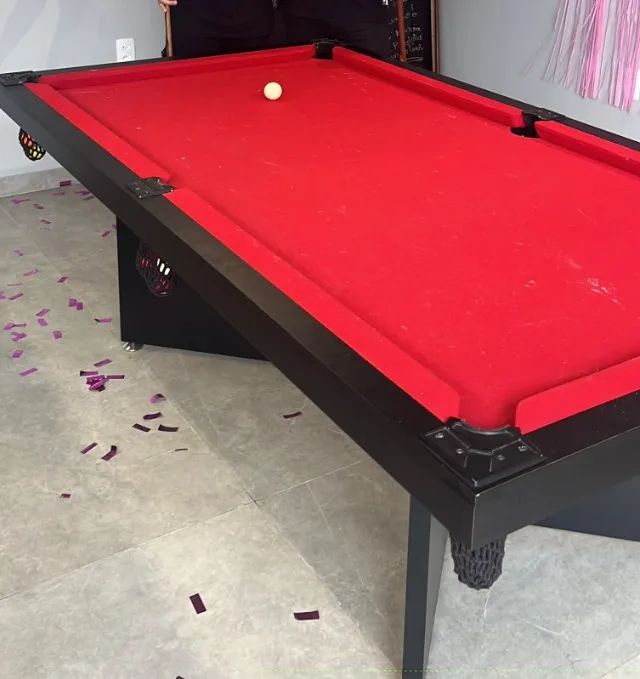 MESA DE SINUCA 2 EM 1 - SINUCA + MESA DE JANTAR - Foto 4