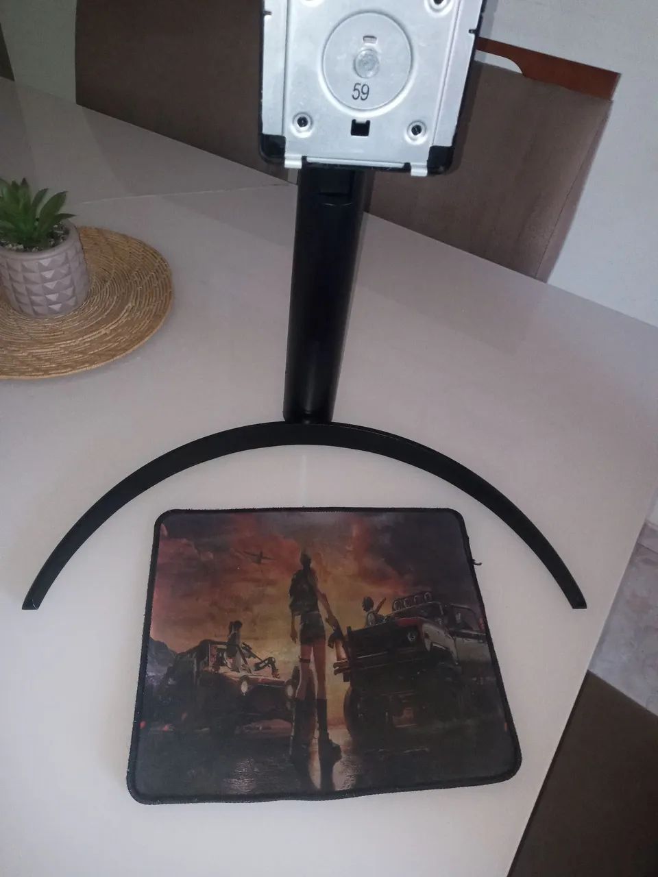 Suporte para PC e mause ped