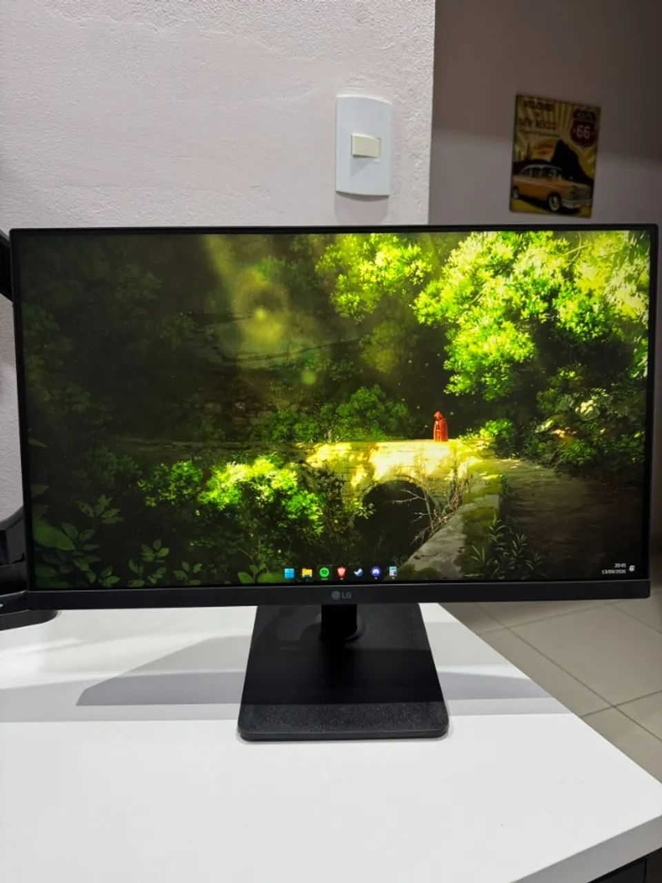 Monitor LG 24 Polegadas 100hz FullHD 1080p - Foto 2