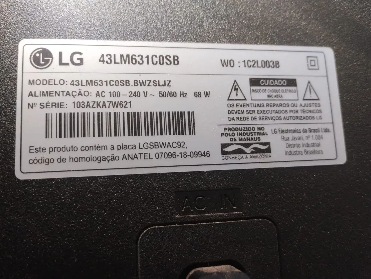 Tv LG Smart 43 polegadas  - Foto 2