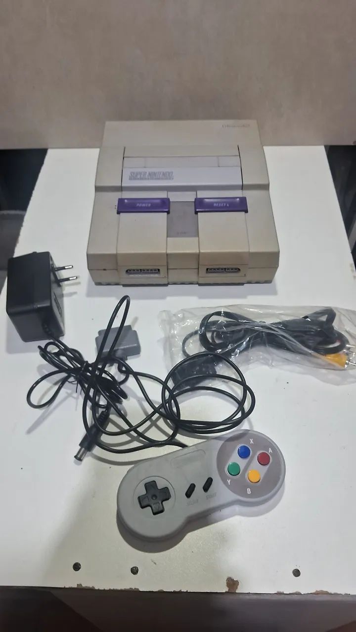 Super nintendo completo 