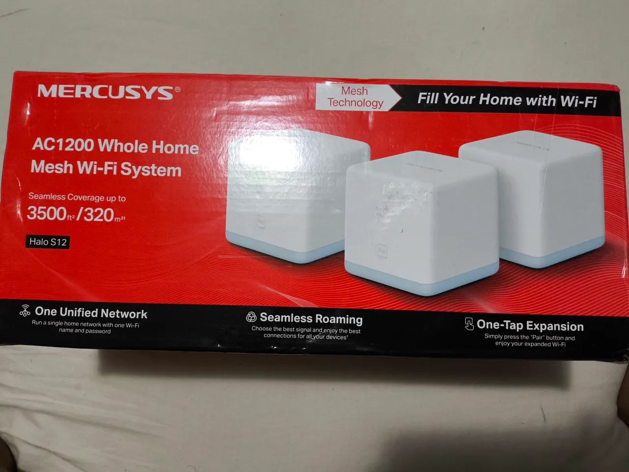 Sistema doméstico Mesh Wi Fi completo 1200Mbps