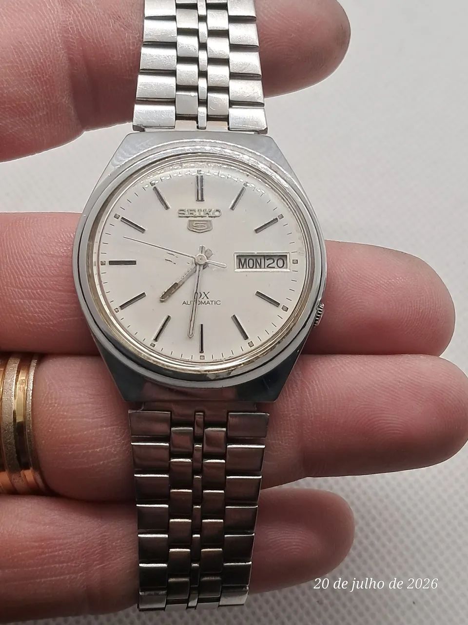 Relogio Seiko DX 7009/3030 automático 