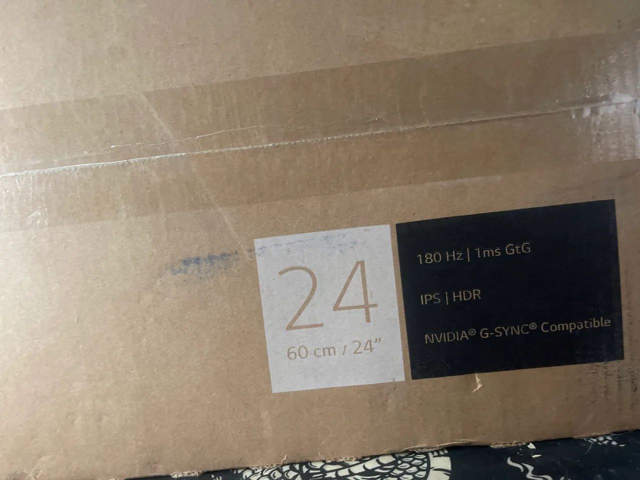 Monitor Games LG UltraGear 24? 180hz Lacrado e garantia. - Foto 2