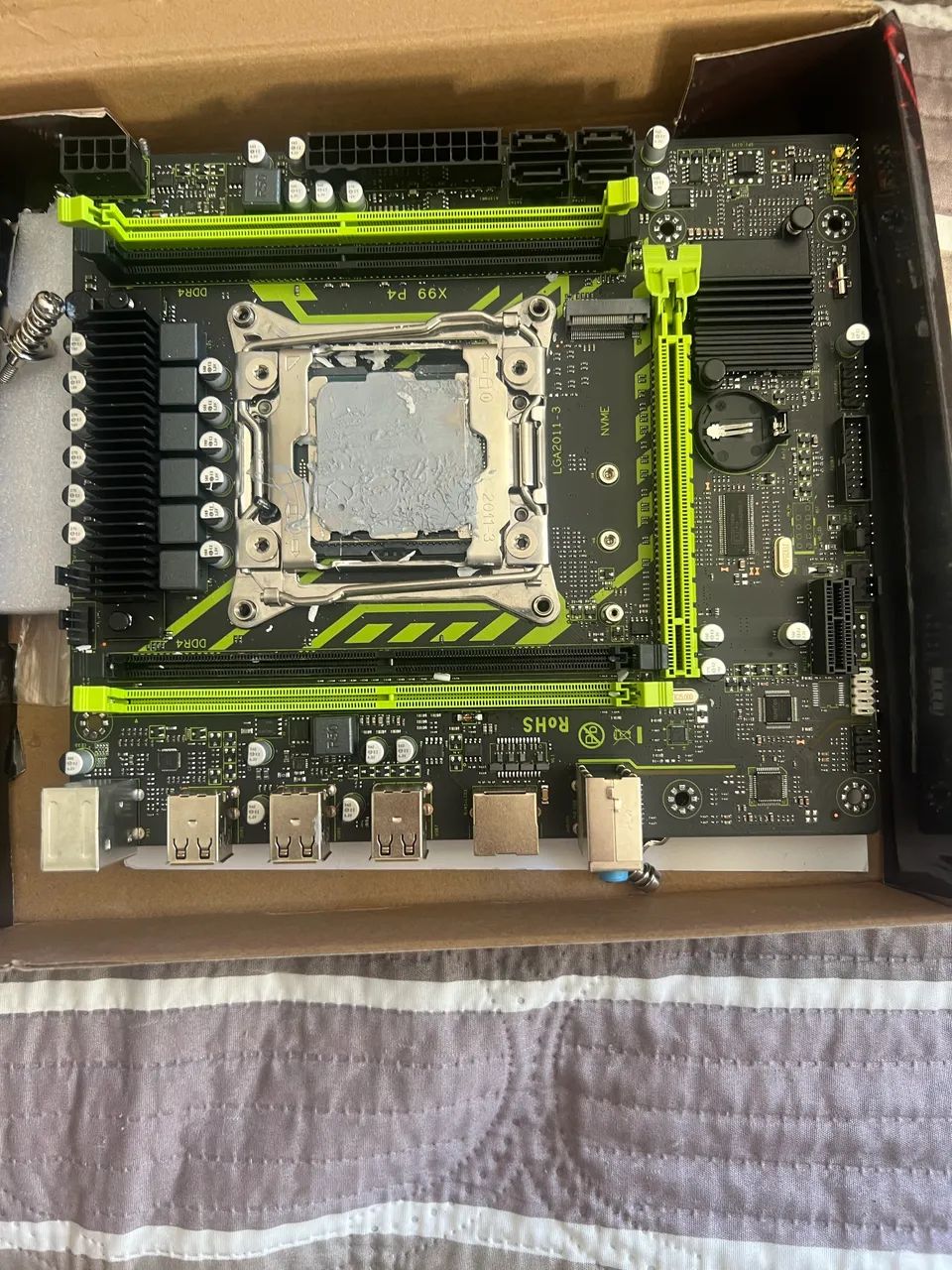 XEON 2650v4 DDR4 - processador-placa mãe -cooler  - Foto 2