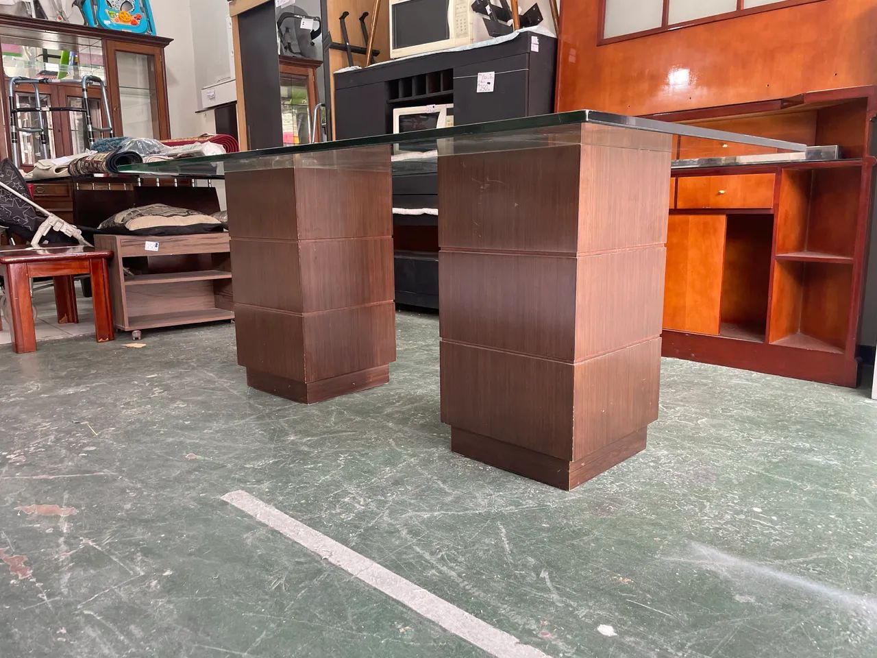 Mesa de Jantar com Tampa de Vidro - Foto 5