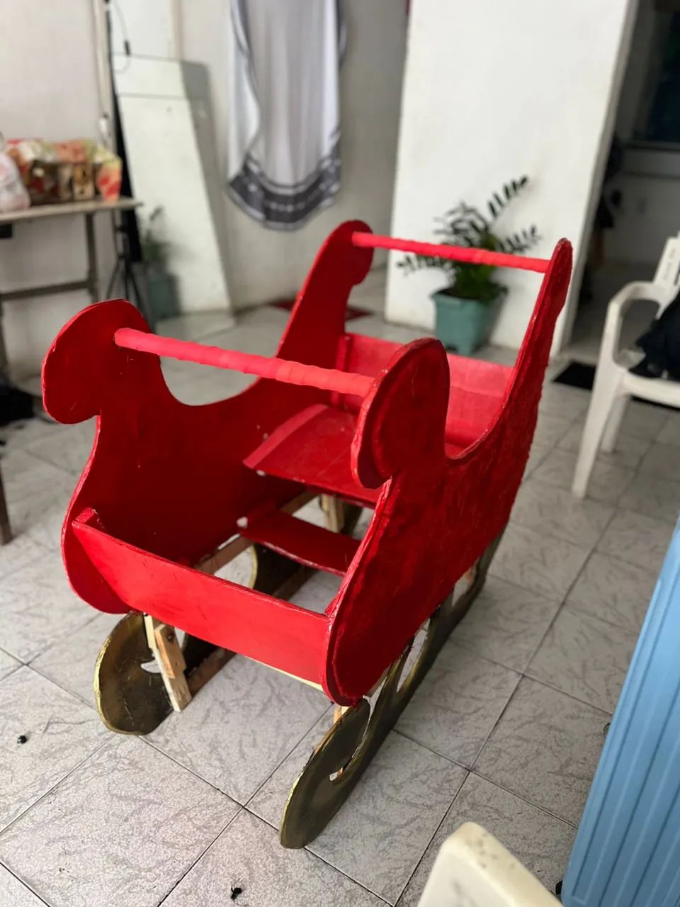 Vendo trenó de Natal decoração  - Foto 2