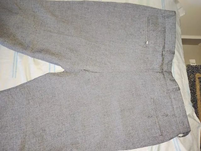 Calça de terno Cinza nova - Foto 5