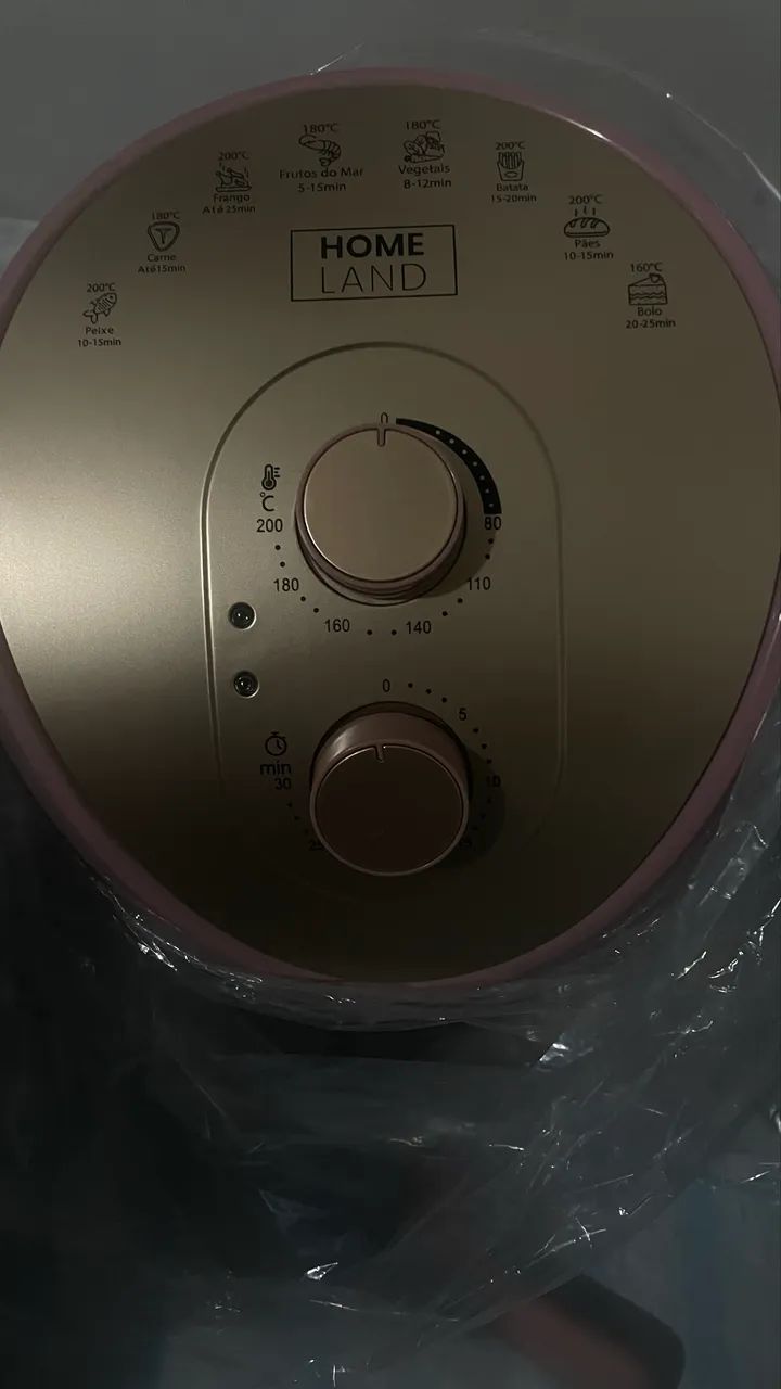 Airfryer Rosa Na Caixa