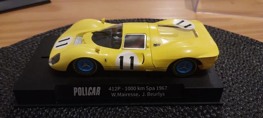 Ferrari 412p Spa 1967 Policar Autorama  - Foto 3