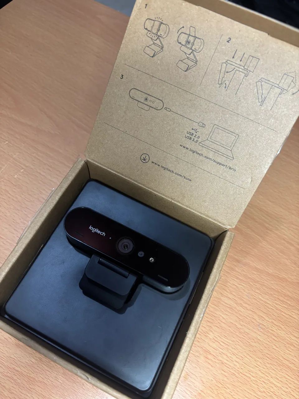 Webcam brio Ultra HD - logitech  - Foto 5