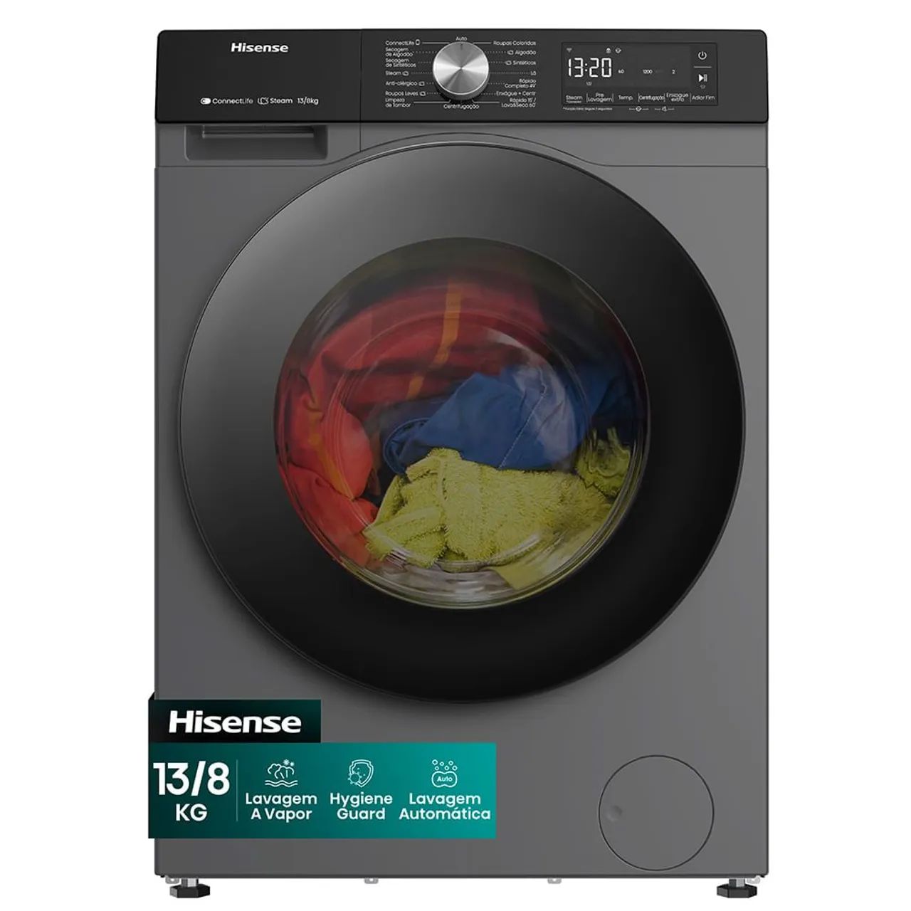 Hisense Lava e Seca Hisense 13kg - Foto 2