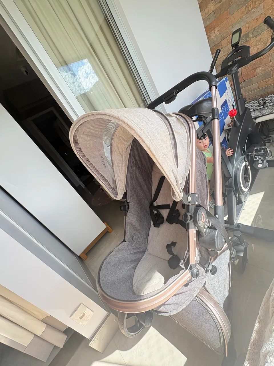 Carrinho de bebê Vulkan 360° Rose - Foto 4