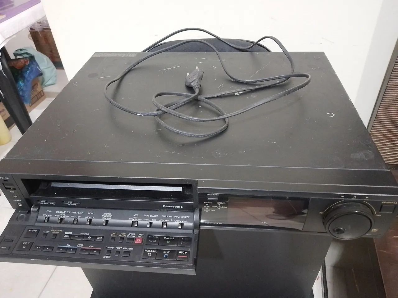 Video cassete antigo com defeito 491800094080378883