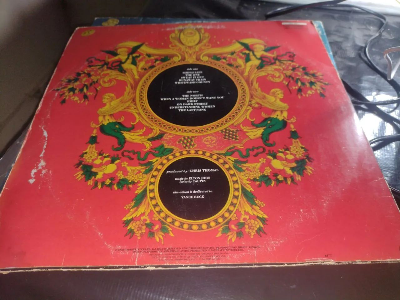 Disco de vinil -LP Elton John - the one -1992 - Foto 2
