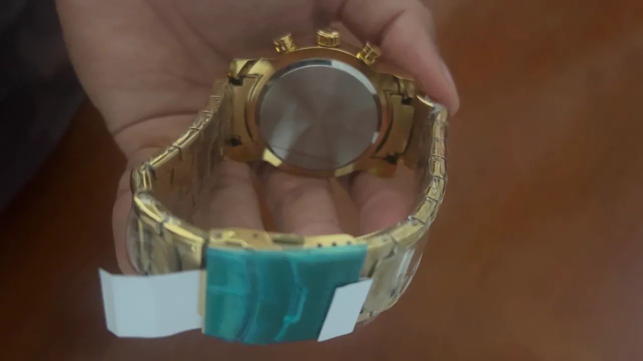 Régio Bvlgari Skeleton dourado  - Foto 4