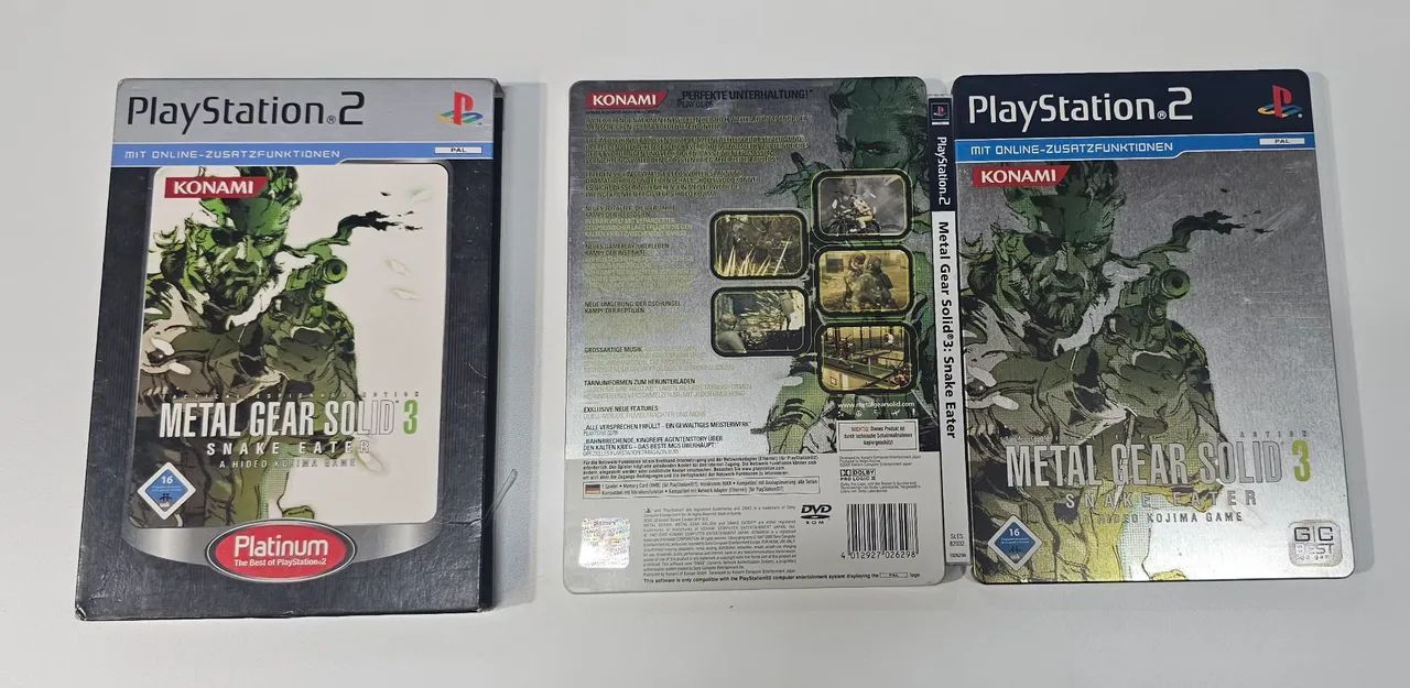 Metal gear solid 3 snake eater steelbook  - Foto 3