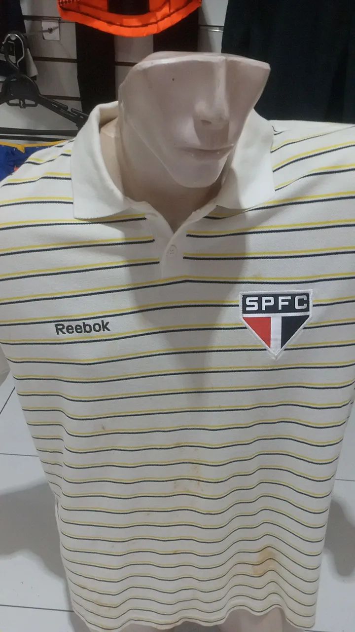 CAMISA POLO SÃO PAULO  REEBOK  ' BRASIL ' - Foto 2