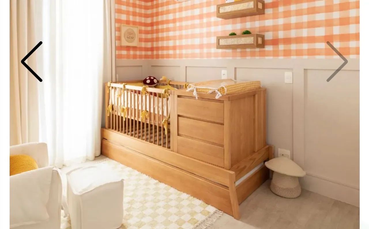 Vendo berço multifuncional Marca Tulipa Baby - Foto 2