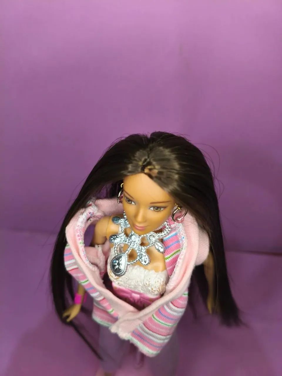 Boneca Barbie Usada Morena - Foto 2