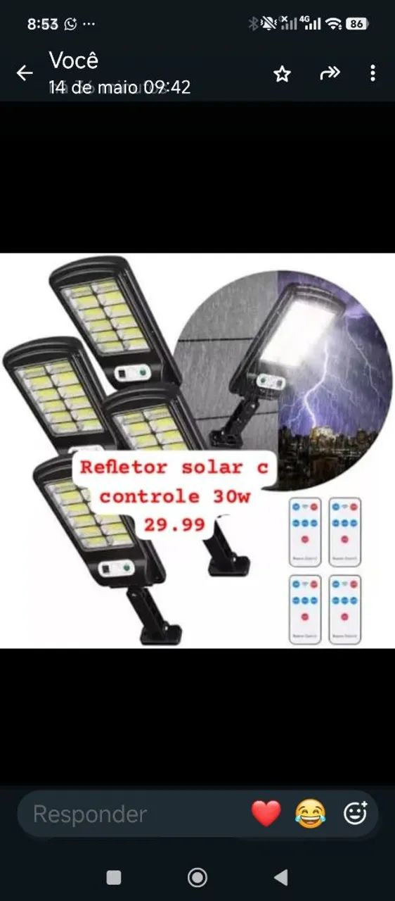 Refletor solar a prova d'água 