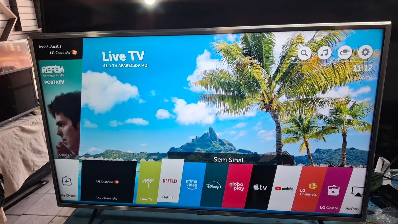 TV LG 4K SMART COMPLETA 43 POLEGADAS, LEIA A DESCRIÇÃO 