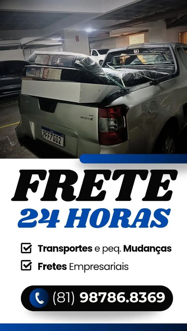 FRETE 24H RECIFE E REGIÃO
